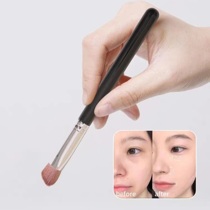 1/2/3 個トライアングルハイライトブラシメイクブラシコンシーラーブラシフェイシャルファンデーションブラシブライトニングブラシソフト毛新スタイル