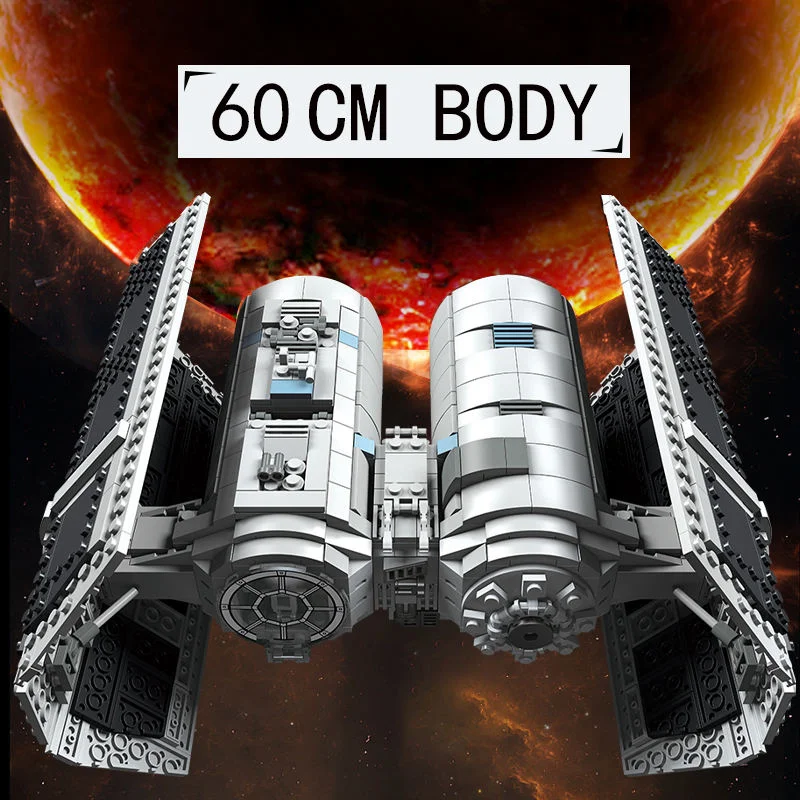 

1010pcs DIY Space War Ship Building Blocks Model Science Self-assembly Construction Bricks Kits Creative Educational Toy