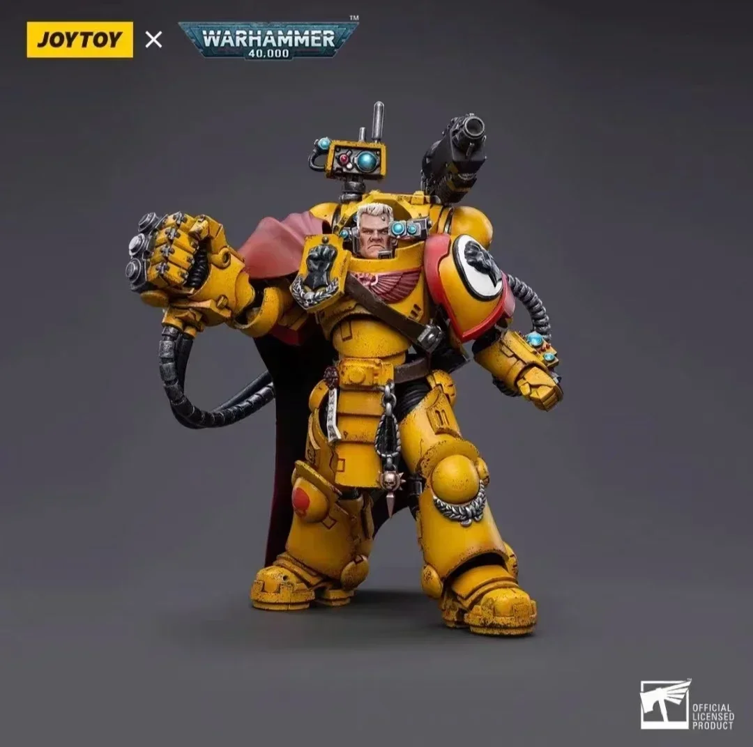 

JOYTOY Dark Source Warhammer 40K Imperial Fist Thor Galaton Company 1/18 Movable Soldier Hand-on Anime Figure Model Toy