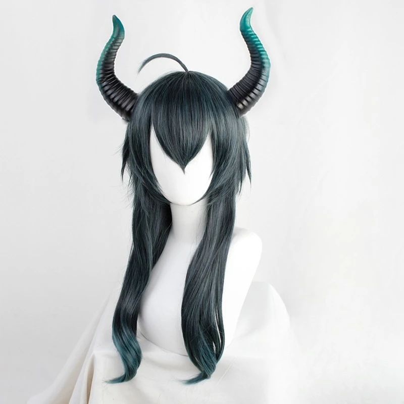 

Парик для косплея Malleus Draconia из Twisted Wonderland – термостойкий парик из синтетического волокна для взрослых – дышащая сетчатая шапочка-сетка (только парик)