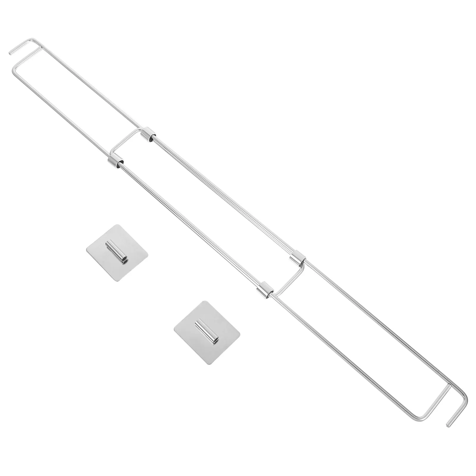 

Регулируемые стяжные стержни для холодильника RV из нержавеющей стали, удлиненные, с зажимами для полок, аксессуары для прицепов