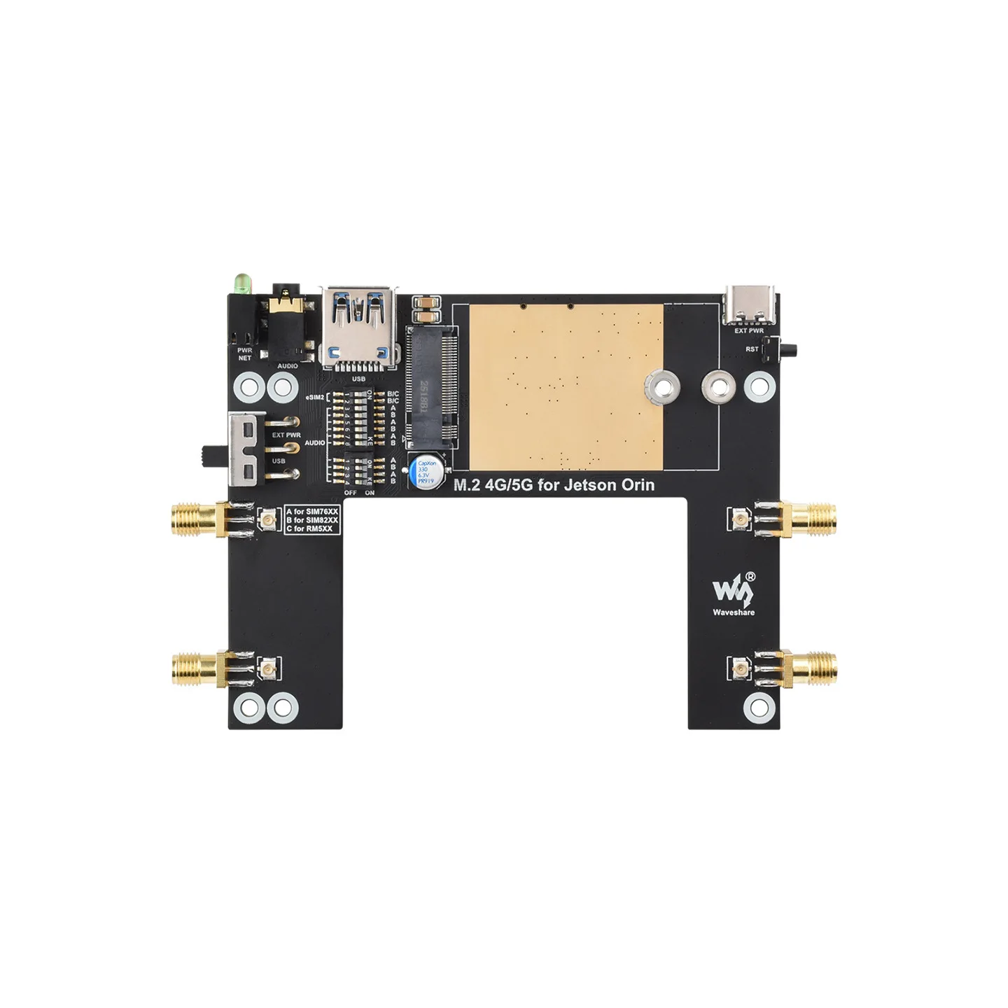 Jetson Orin 5G Kit Quectel RM520N GL Global Communication Module 3GPP 16 Supports Network for IoT Devices