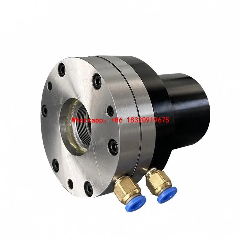Cyclmotion CNC DAS-25SS Stationary Pneumatic Chuck Base (Vertical Type) – Compatible with Hydraulic Chucks