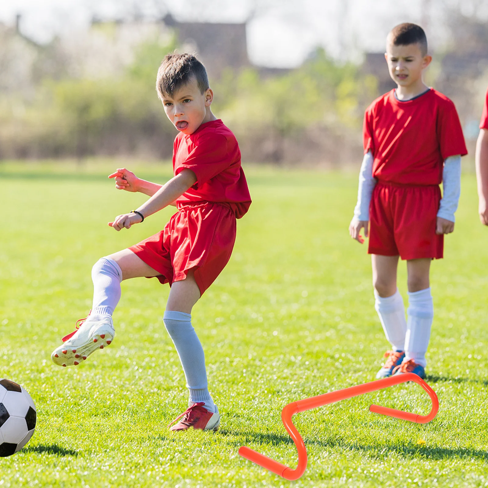 

Children Agility Training Hurdle for Indoor Outdoor Football Soccer Speed and Coordination Improvement Sports Training Equipment