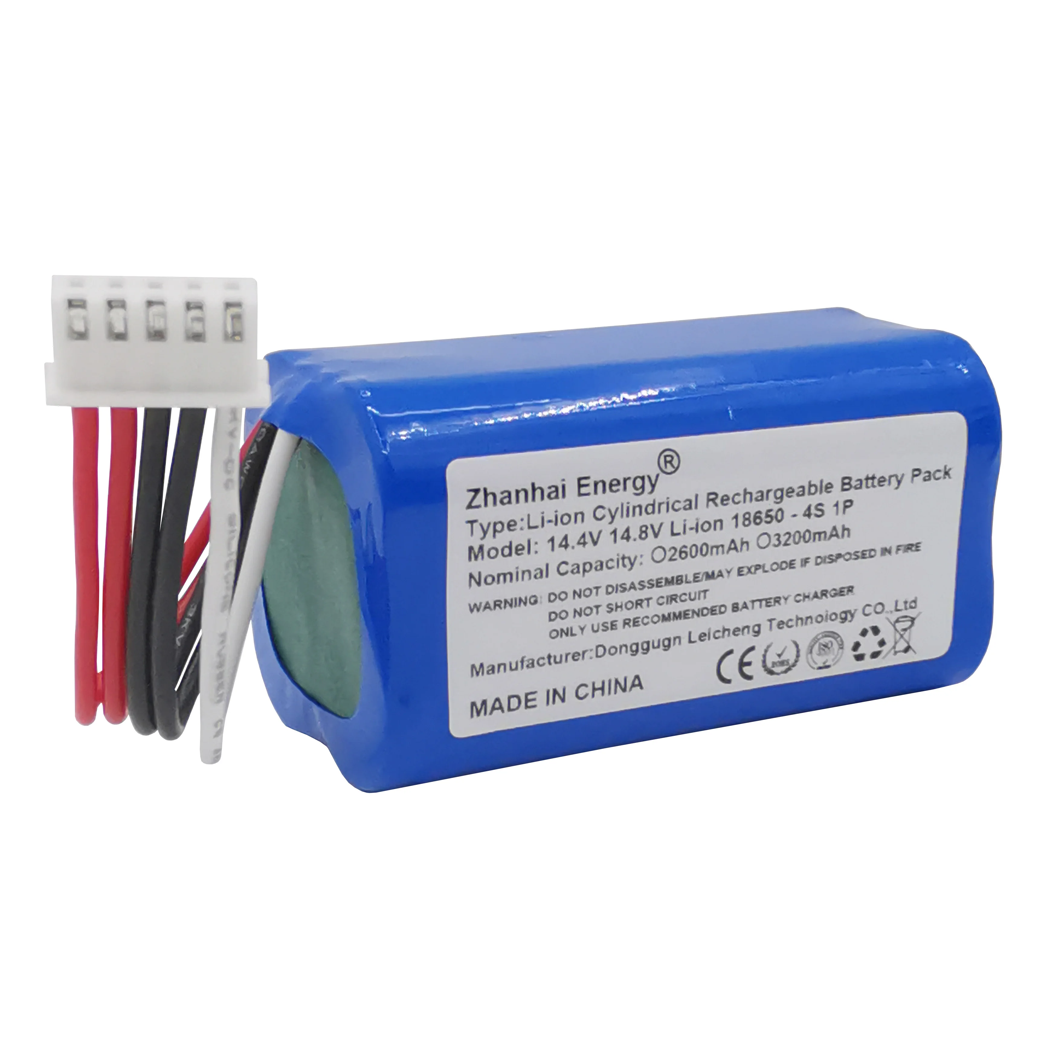 14.4V 14.8V 2600mAh 3200mAh Li-Ion Rechargeable Battery Pack For Robot Vacuum Cleaners Sysperl V41P Backup Battery New Wholesale