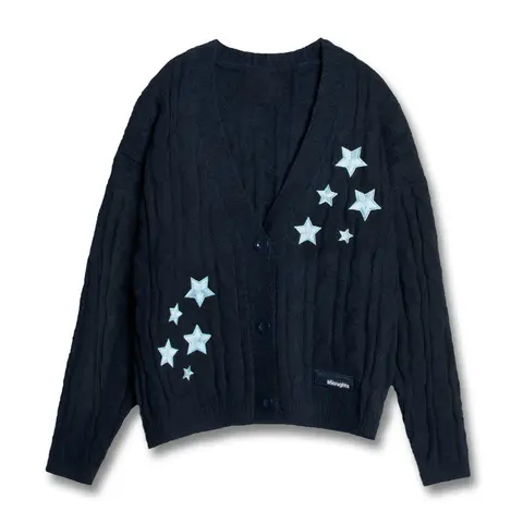 TS Midnights Knit Cardigan Taylor's Knitted Sweater Embroidery Top Autumn Winter Long Sleeves Women Luxury Designer Coat Clothes