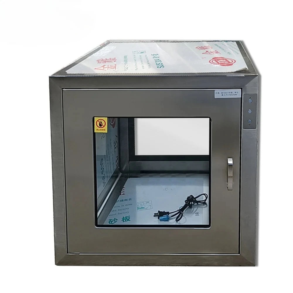 

Automatic Interlock 304 Stainless Steel Static Pass Box