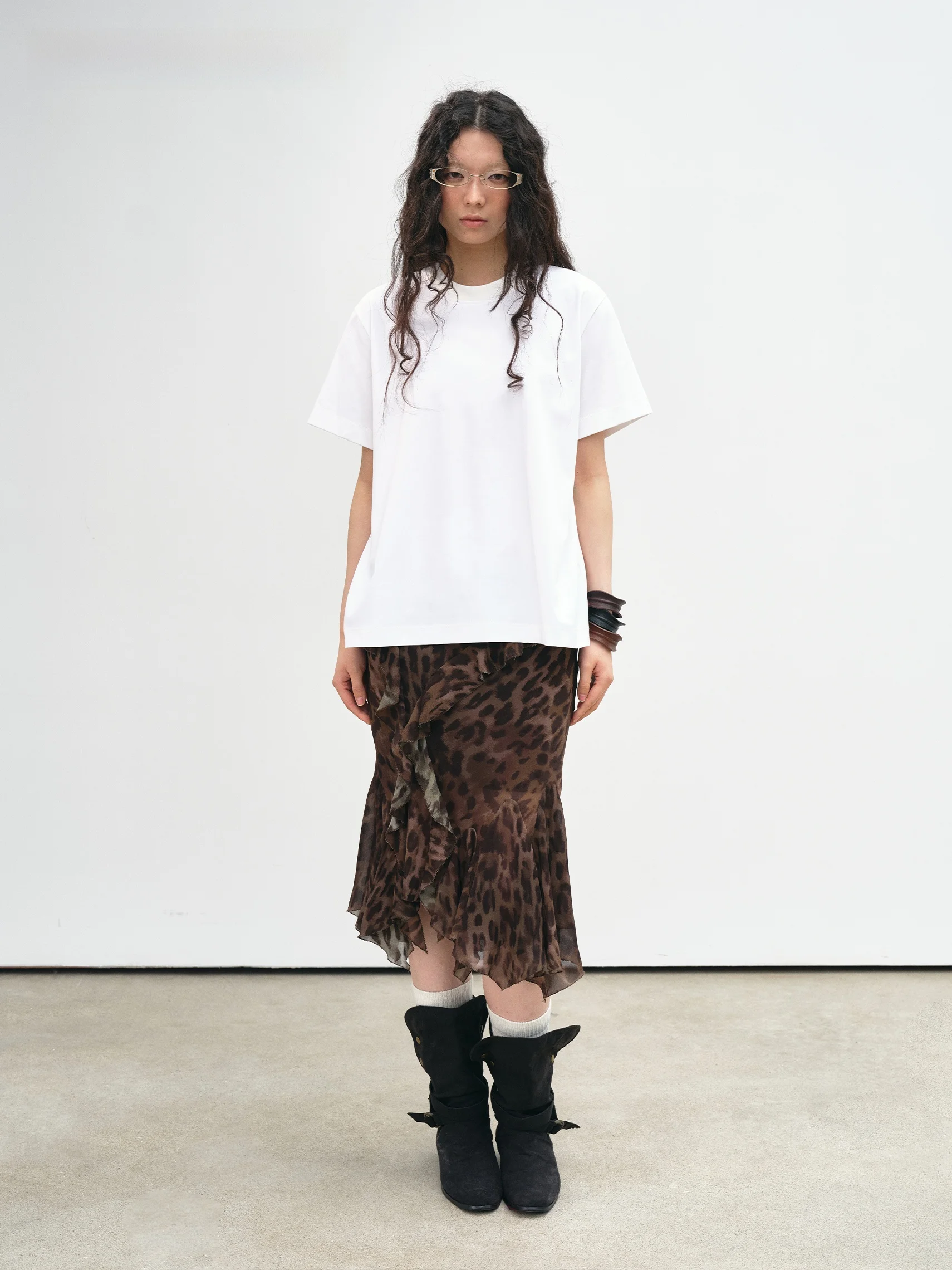 

VERMO oulder a Классическая обновленная многоцветная свободная футболка с внутренней частью ort Sve, дышащая смесь хлопка и полиэстера, ро...