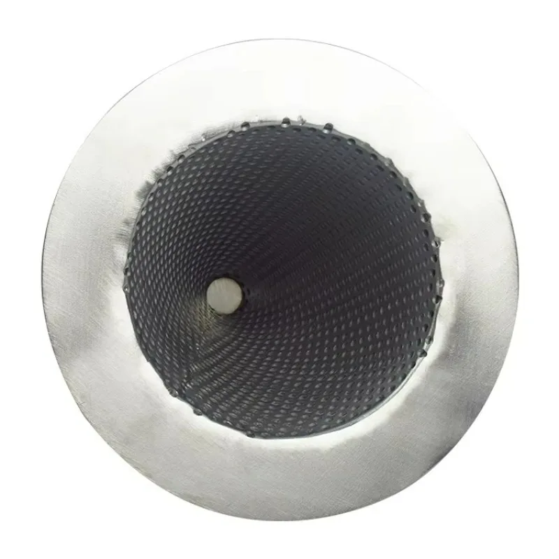 ไส้กรองน้ำมันสแตนเลสแบบกรวย 145*211*208 องศา ไส้กรองไฮดรอลิก สภาพใหม่