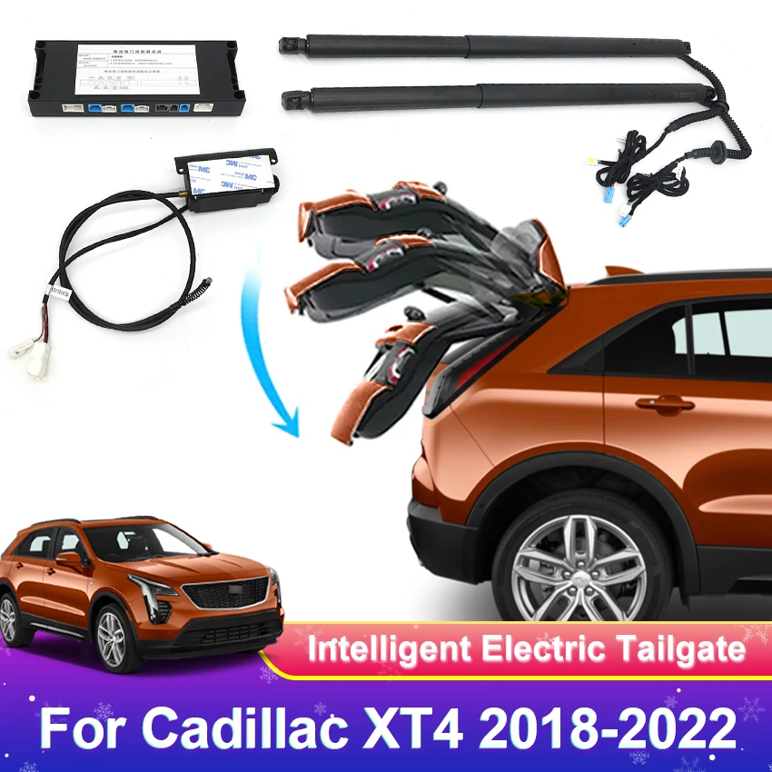 Car Electric Tailgate Modified Auto Tailgate Intelligent Power Operated Trunk Automatic Lifting Door For Cadillac XT4 2018-2022