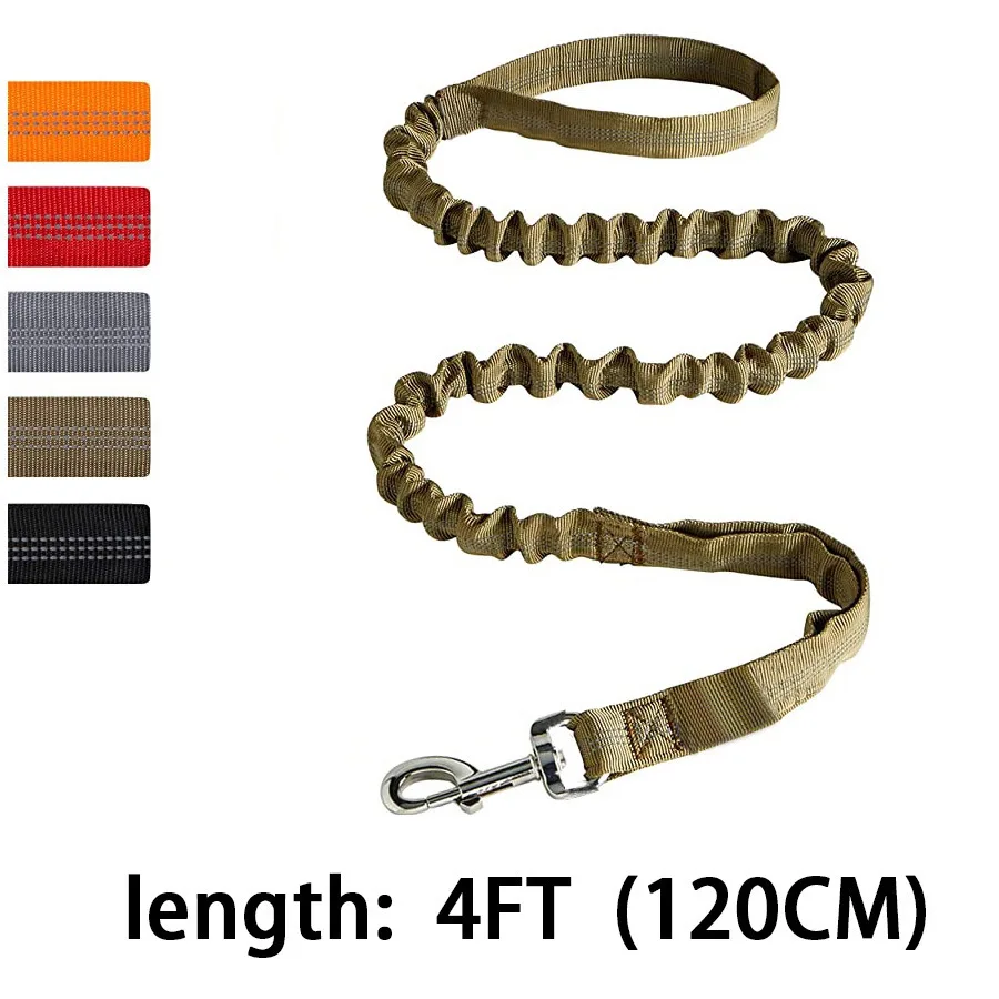 New Elastic Buffering Training Dog Leash Explosion-proof  Dog Walking Accessories for Small Large Dogs