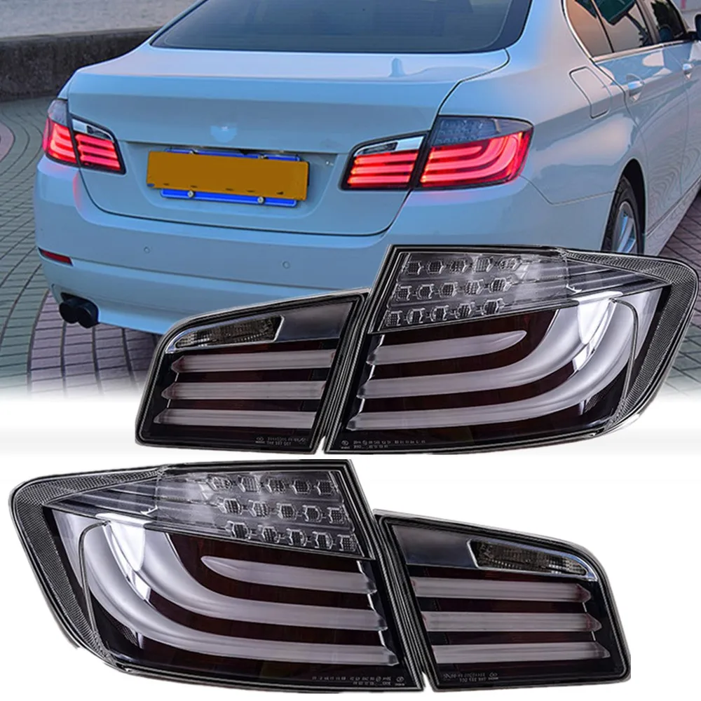 Accesorios de coche luces traseras Led para BMW F10 F18 luces traseras serie 5 520 525 530 luces de freno antiniebla trasero Plug And Play