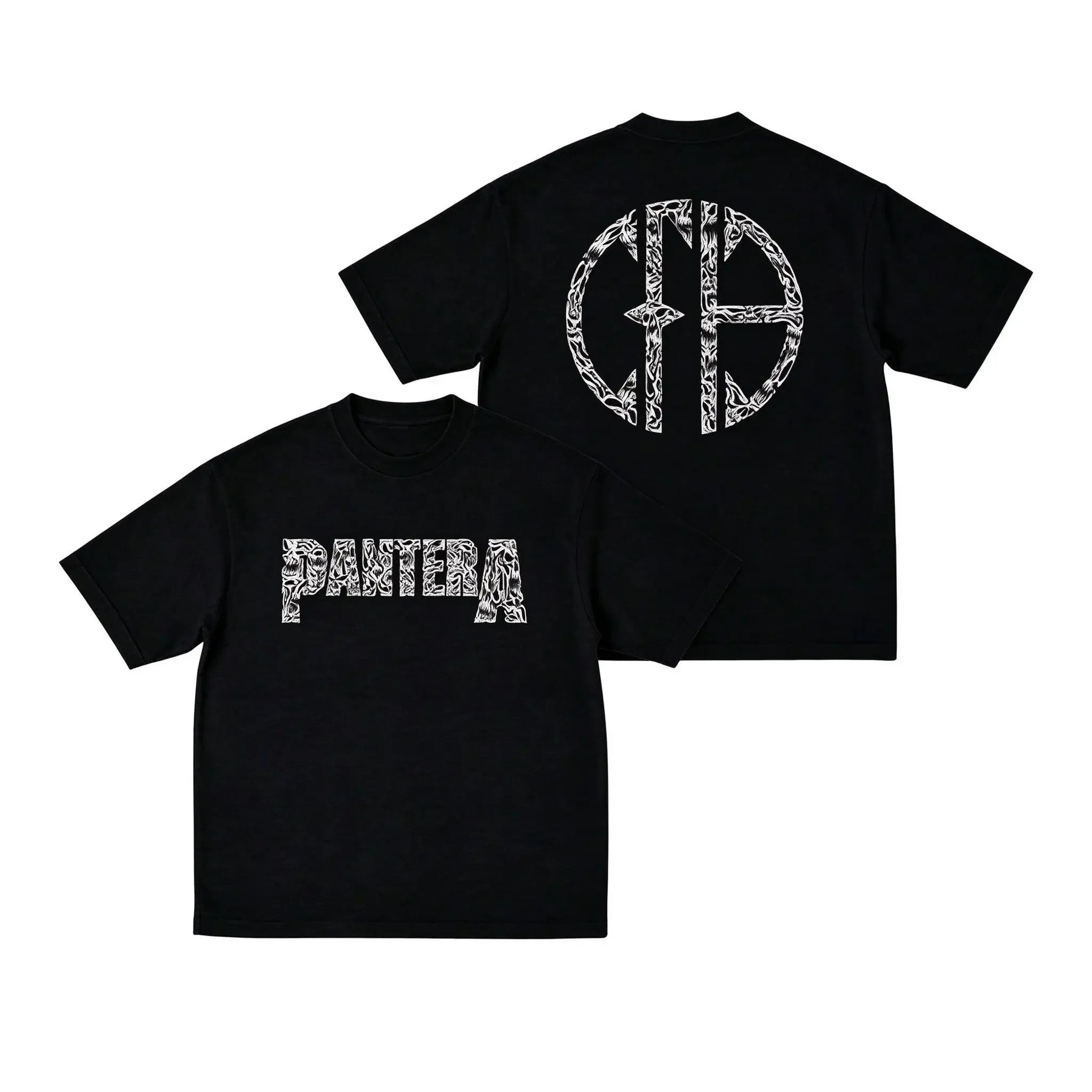 2026 Vintage Heavy Metal Band Graphic Tee Cotton T Shirt Distressed Skull Logo Rock Concert Merch Casual Streetwear Summer Top