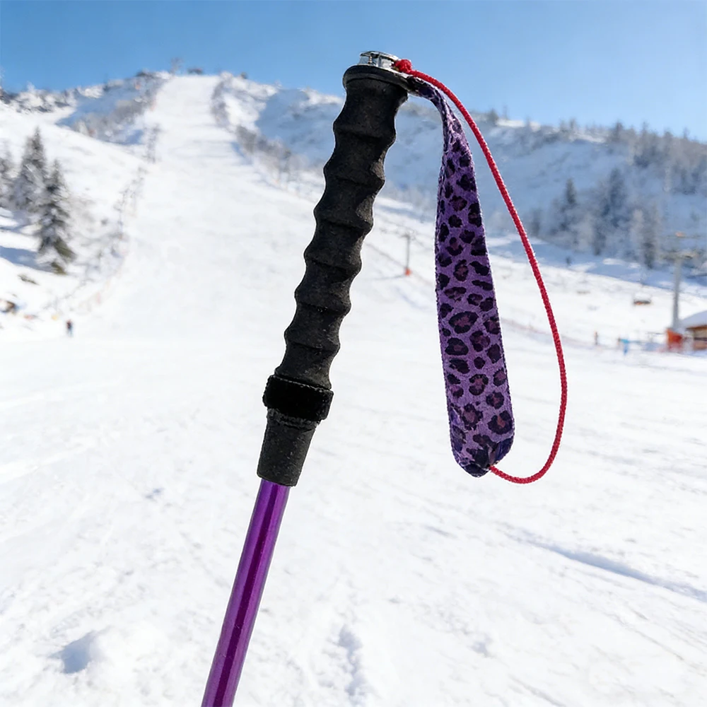130cm Ultralight Aluminum Trekking Pole, 116g, Shockproof Anti-Slip, Folding Hiking Walking Stick, Outdoor Camping Gear