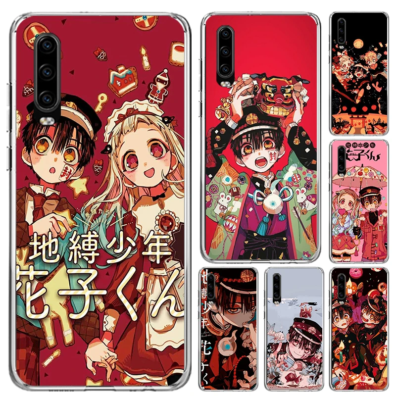 Toilet Bound Hanako Kun Anime Phone Case for Huawei P40 P30 P20 P10 Pro Mate 20 10 Lite P Smart Z Y5 Y6 Y7 Y9S Soft Funda Print