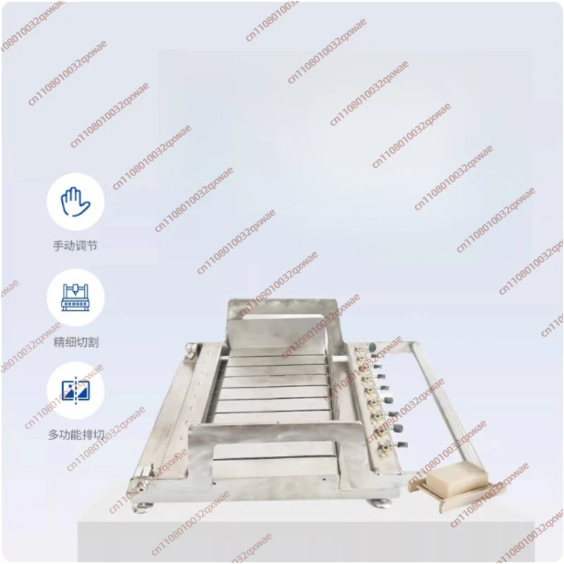 Soap Bar Cutting Machine.Commercial Manual Chocolate Guitar Cutter, Soft Candy Cutting Machine for Chocolate Cake, Cheese Cake,