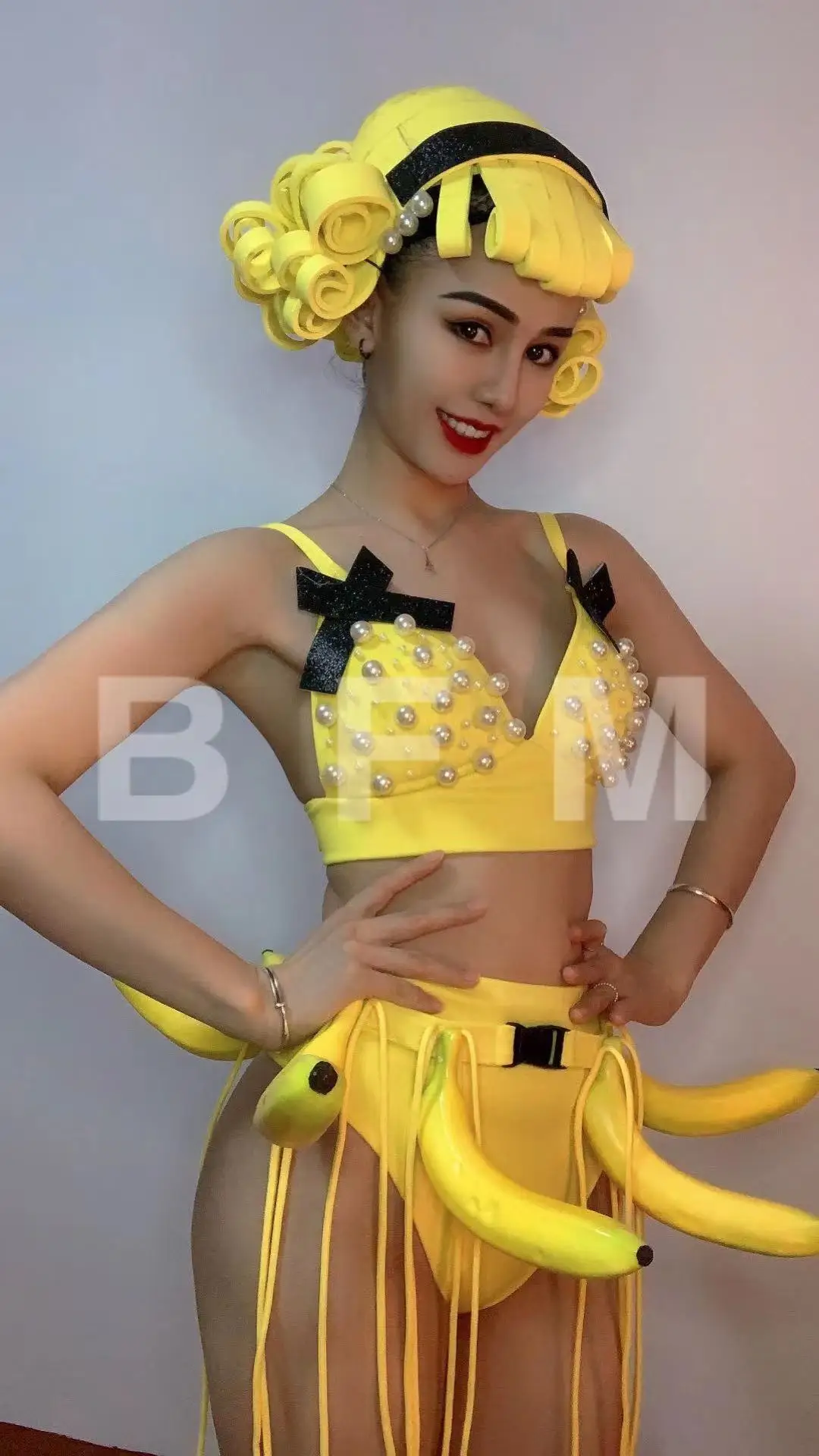 sexy banana suit Tots Tv Banana Fancy Dress main image 0