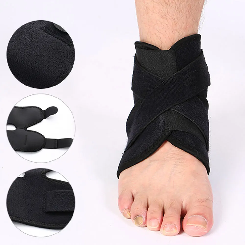 1 PCS Protective Football Ankle Support Basketball Ankle Brace Compression Nylon Strap Belt Protector