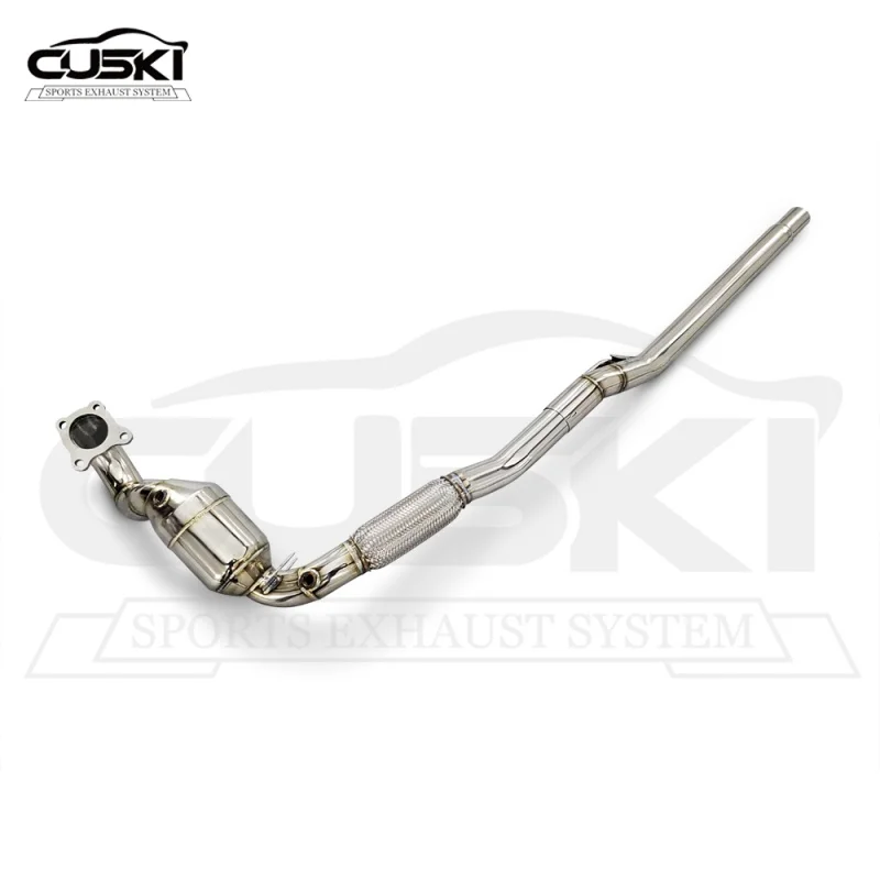 Exhaust Downpipe For AUDI A1 EA111 EA211 1.4T 2011-2022 304 Stainless Steel Exhaust Pipe Improve exhaust performance