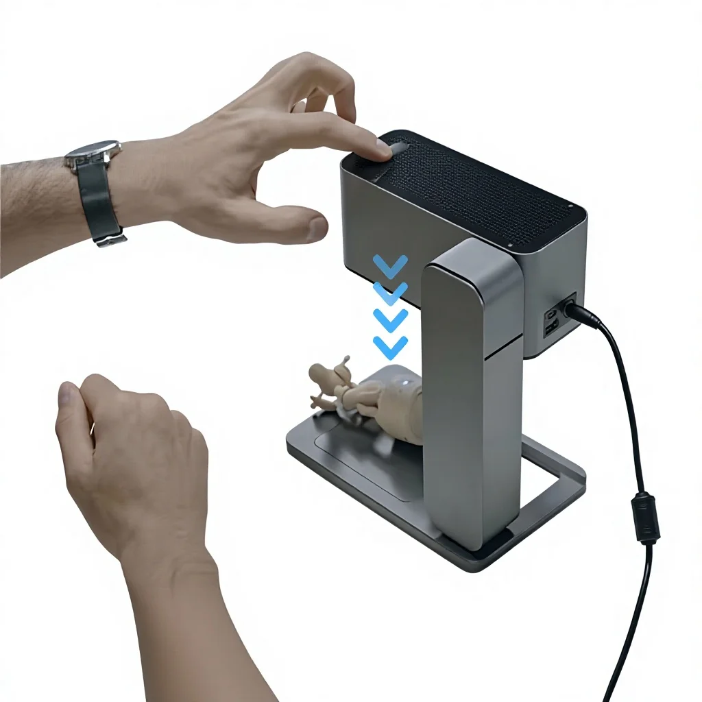 Portable Auto-Focus Blue Engraving Cutting Machine, DIY Home Use for Wood Plastic