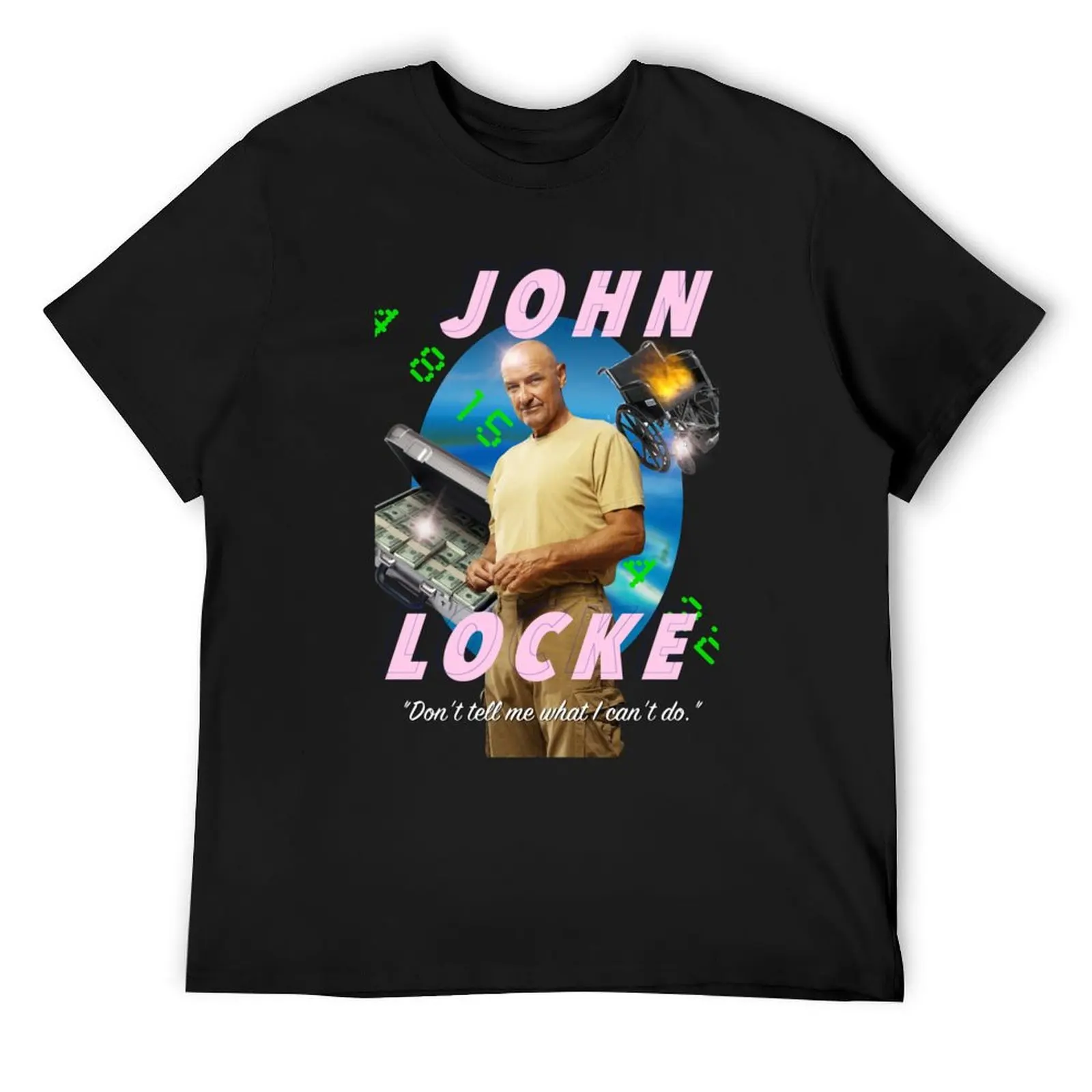 

LOST JOHN LOCKE T-Shirt Anime t-shirt cheap stuff T-shirts oversize Men's t-shirt