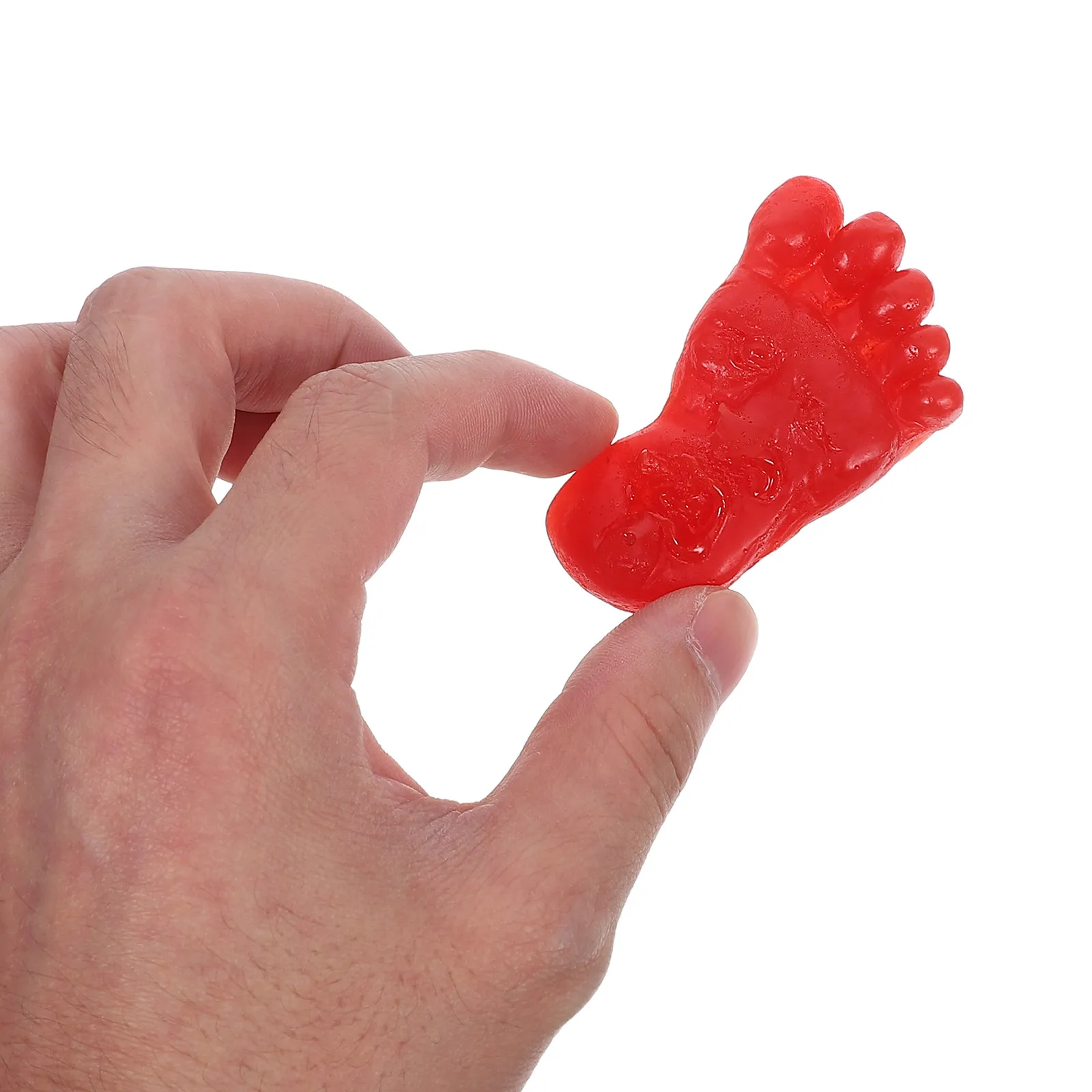 6 Piezas de Accesorios de Broma para Halloween, Pies Sangrientos Realistas, Decoración Interior Aterradora, Pie Falso Amputado, Artículos para Fiestas, Broma Espeluznante