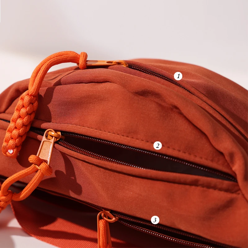 حقيبة كروس من حصيرة زلابية aped 2023 حقيبة صدر للطلاب من Sle ex بتصميم عصري من البوليستر الناعم