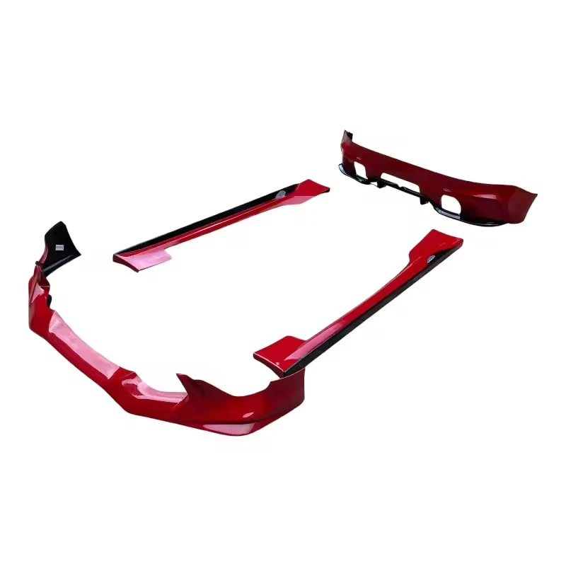 

For 2017-2019 Subaru BRZ Body Kit with Carbon Fiber Front Rear Spoiler Bumper Side Skirt New PP Material，After actual Test