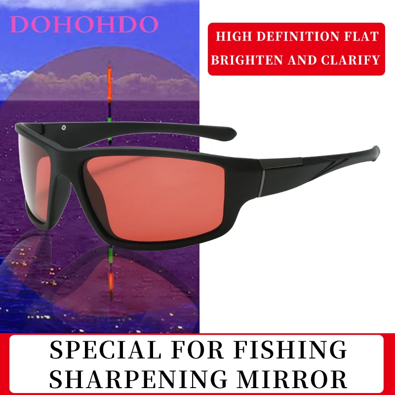 dohohdo-2025-novos-oculos-de-sol-de-pesca-masculino-polarizado-vermelho-lente-clara-produtos-tendencia-esportes-classico-polarizado-oculos-feminino-uv400