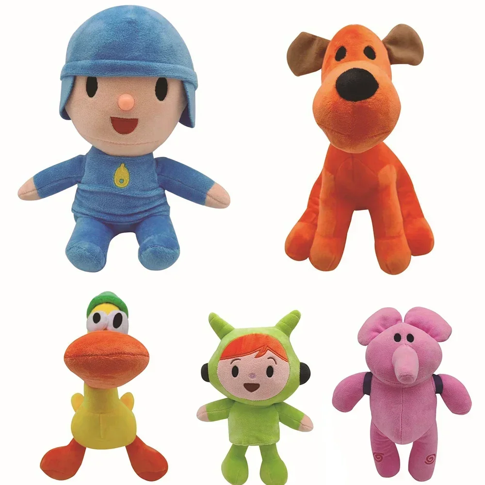 Oferta Imperdível: Bonecos de Pelúcia Pocoyo Kawaii - Pequeno P, Youyou, Peluche Barto, Patinho, Lula, Ellie Elefante - Brinquedo de Pelúcia para Presente.