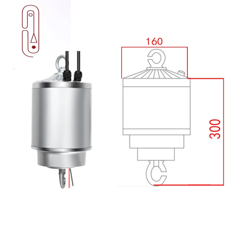 15M Smart lift lighting lifter industrial and mining chandelier lifter Lighting lifter Engineering