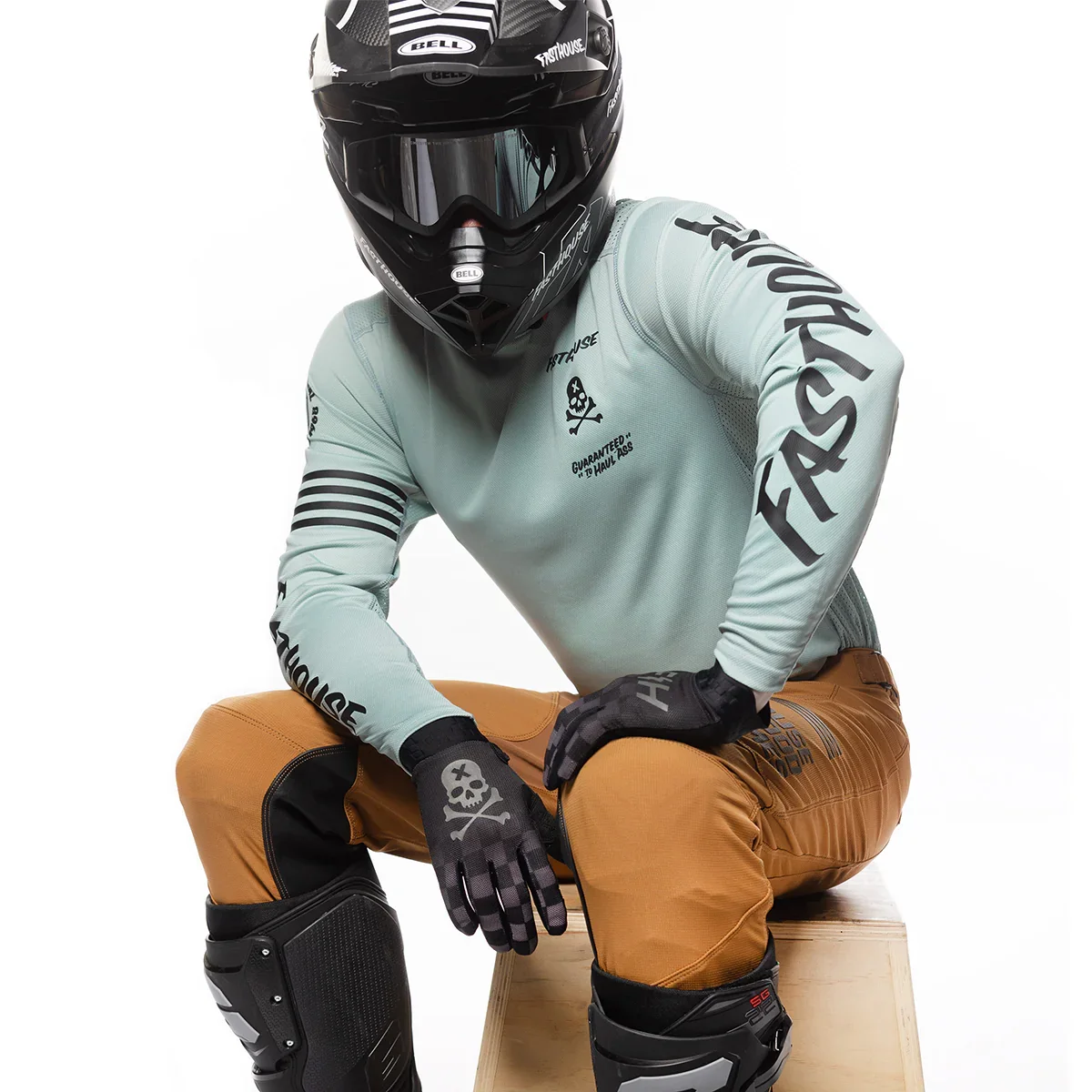 Conjunto de Jersey y pantalón todoterreno para motocicleta, conjunto de equipo de Motocross, ATV, FH, MX, Helium, FXR