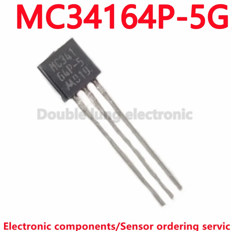 10PCS/50PCS/LOT MC34164P-5G MC34164P-5 TO92 MICROPOWER UNDERVOLTAGE SENSING CIRCUITS