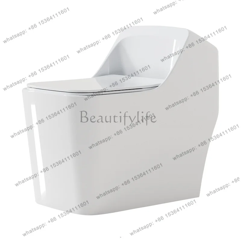 Ceramic toilet Super swirl siphon, silent fast flush toilet