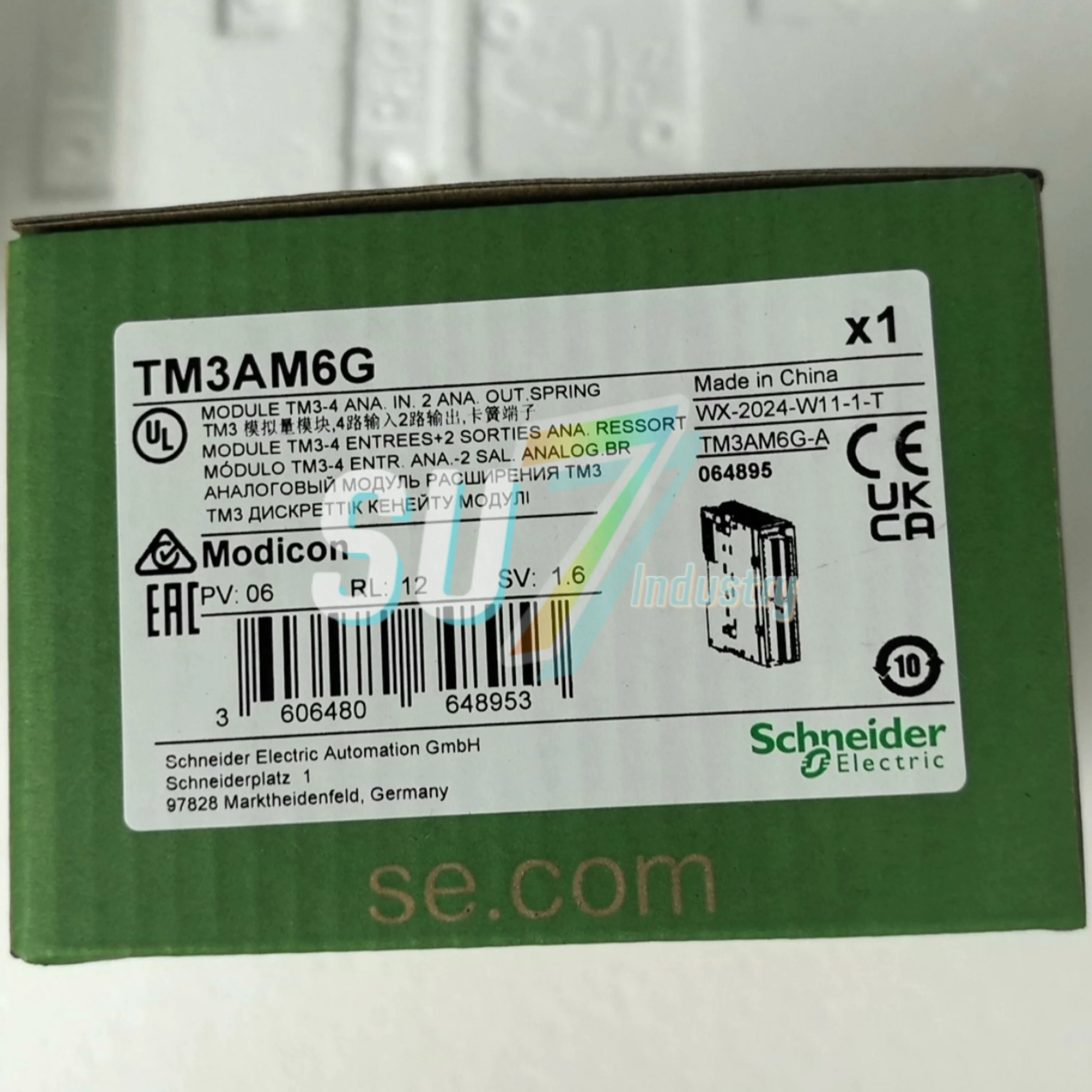 

TM3AM6G TM3DQ16R PLC Module New original