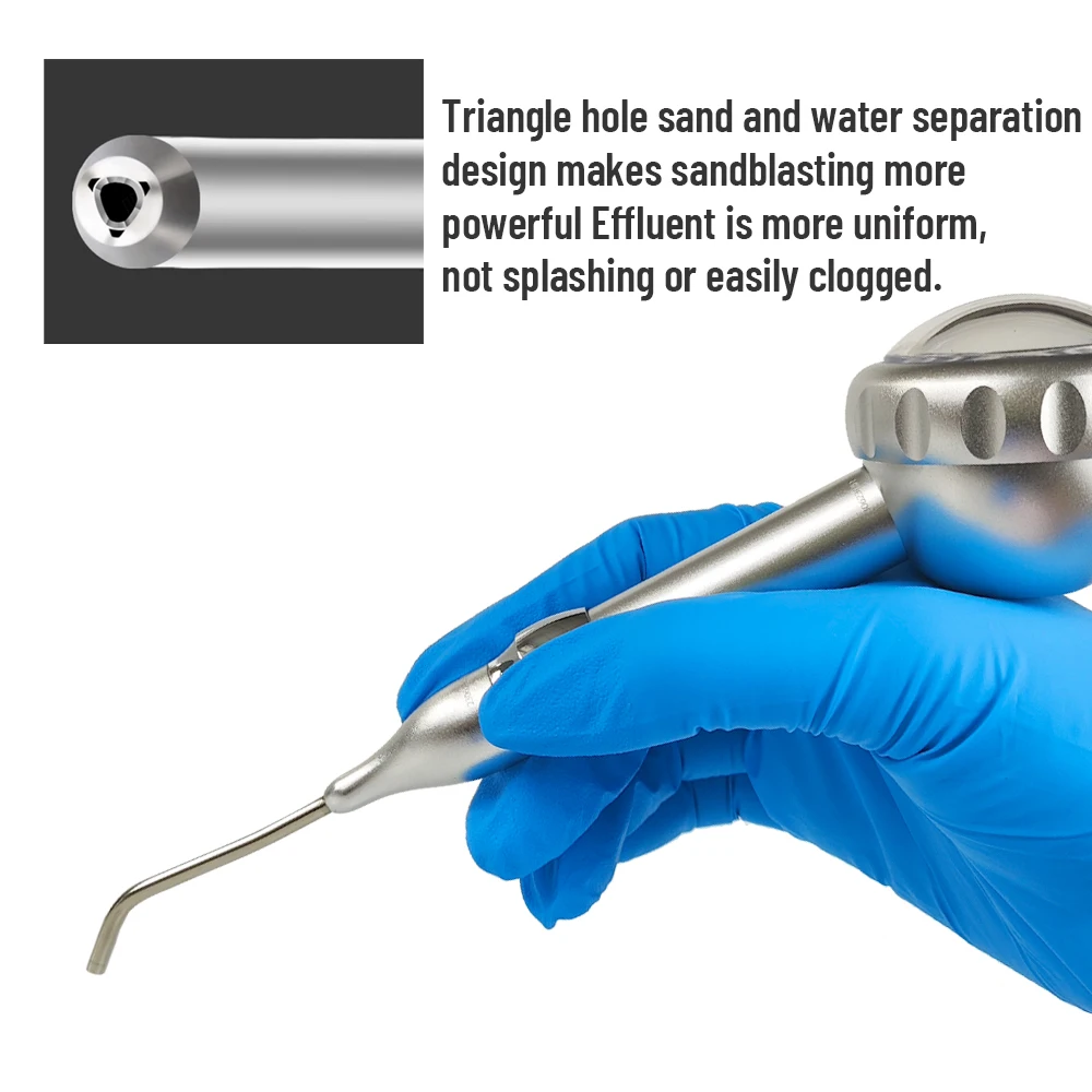 Dental Air Polisher Spray Polishing Jet Flow Oral Hygiene Teeth Whitening Cleaning 2hole 4hole Dentistry Tools