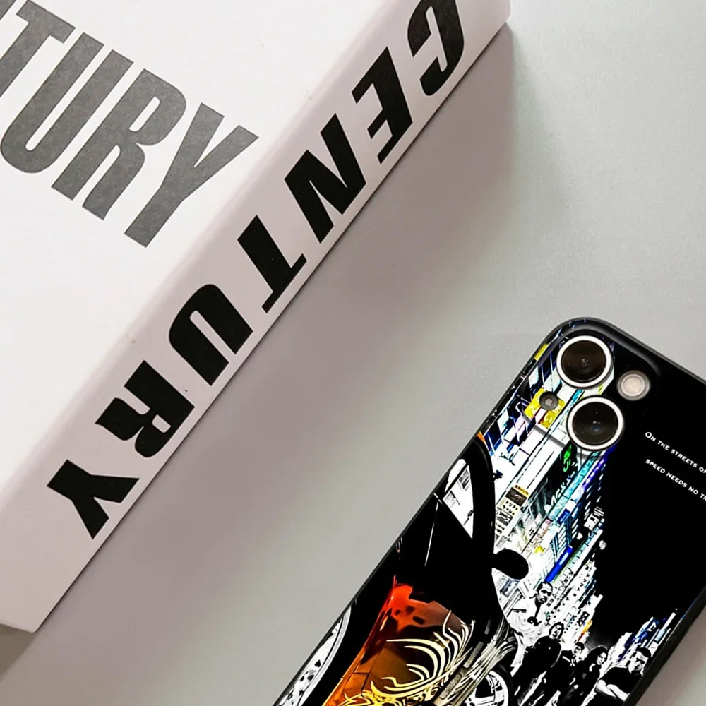 For IPhone 15 Pro Fast and Furious Moive Phone Case for IPhone 15 14 13 12 Pro XR XS MAX 15 Plus SE 14 Pro Iphone Covers