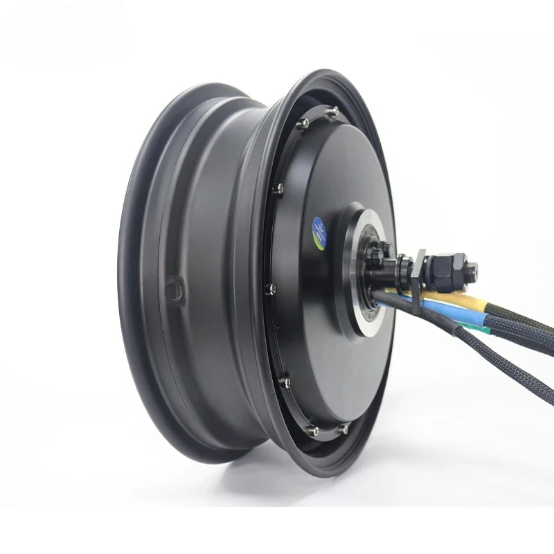 12*3.5 inch 5000w 110kmh 72v 50H High Speed In-Wheel Hub Motor