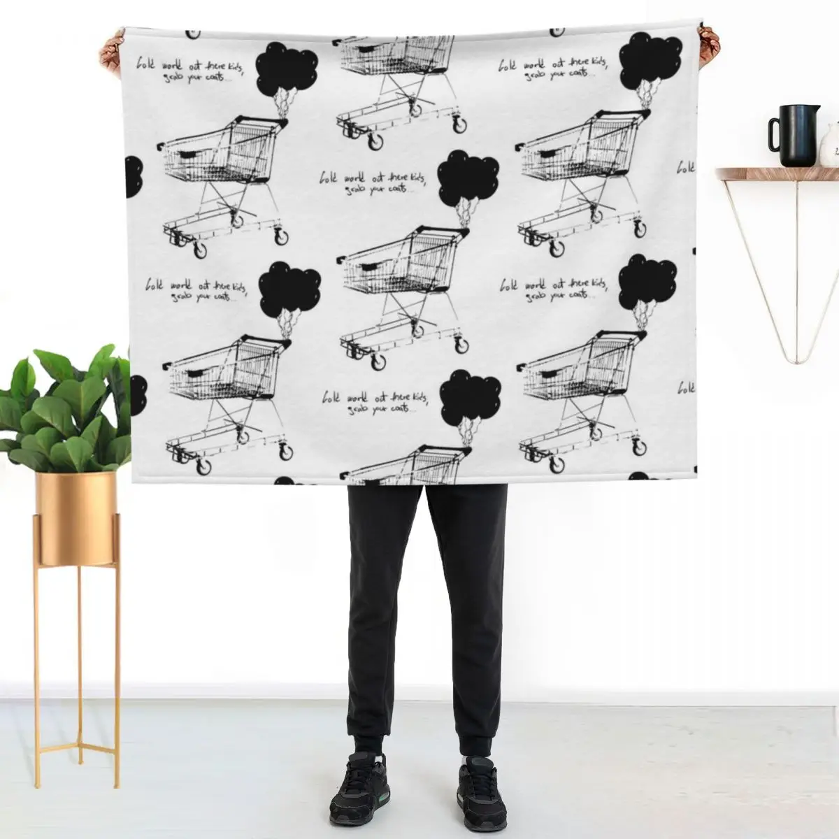 

NF Throw Blanket Multi Purpose Soft Warm Blanket for Home Travel