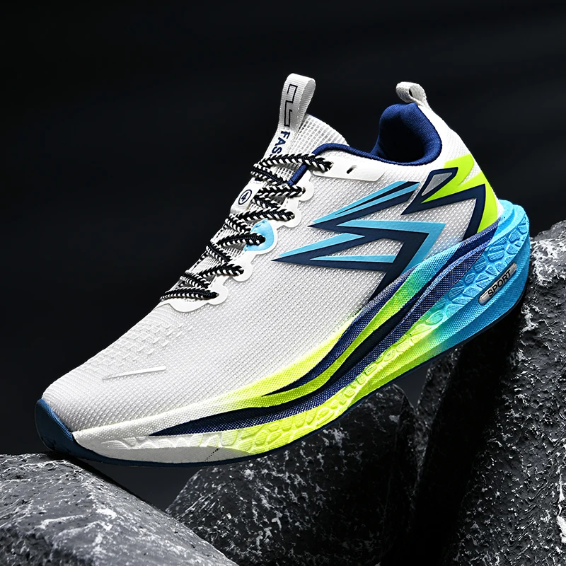 

Men's Shoes Breathable All-match Mesh Shoes Casual Sports Trendy Shoes Men's All-match Wear-resistant Running Shoes for Men