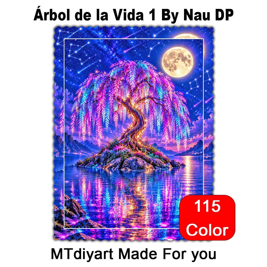 Árbol de la Vida 1 By Nau DP 115 Colors 50x70 70x100 Diamond Painting - AliExpress 15