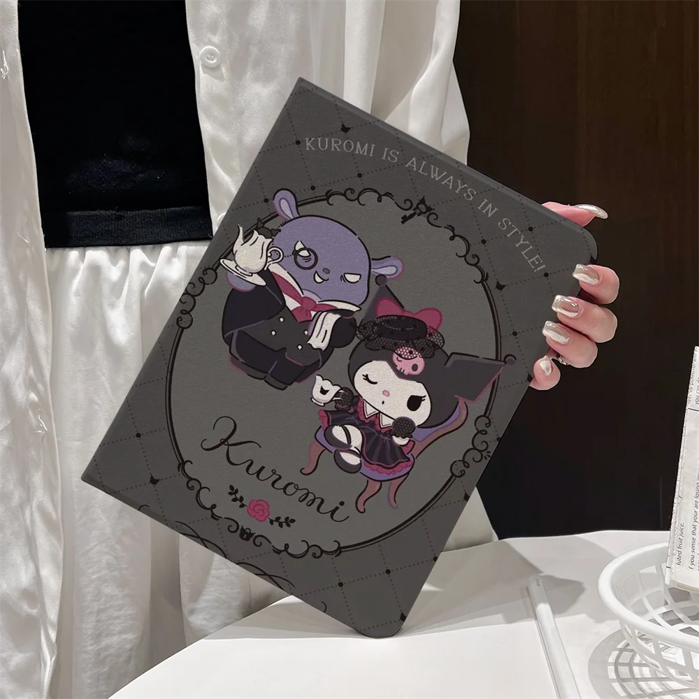 

Case for iPad Mini7 Mini6 Air 6 5 4 10.9 inch 10th 11th 2025 Pro 11 2024 Cover with Pencil Slot 10.2 7 8 9th Pro 10.5 9.7 Kuromi