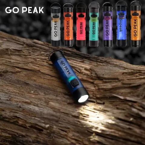 GOPEAK Мини-фонарик 7 цветов - Компактный и яркий LED светильник — фото устройства
