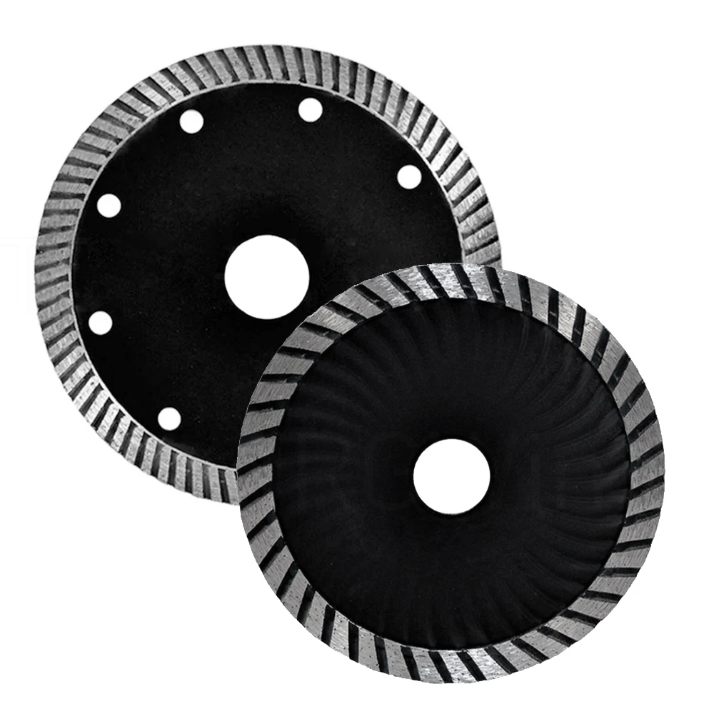 125-230mm turbine Hot Pressed Sintering Diamond Saw Blade Cutting Disc corrugation For Tile Marble Granite Brick Concrete