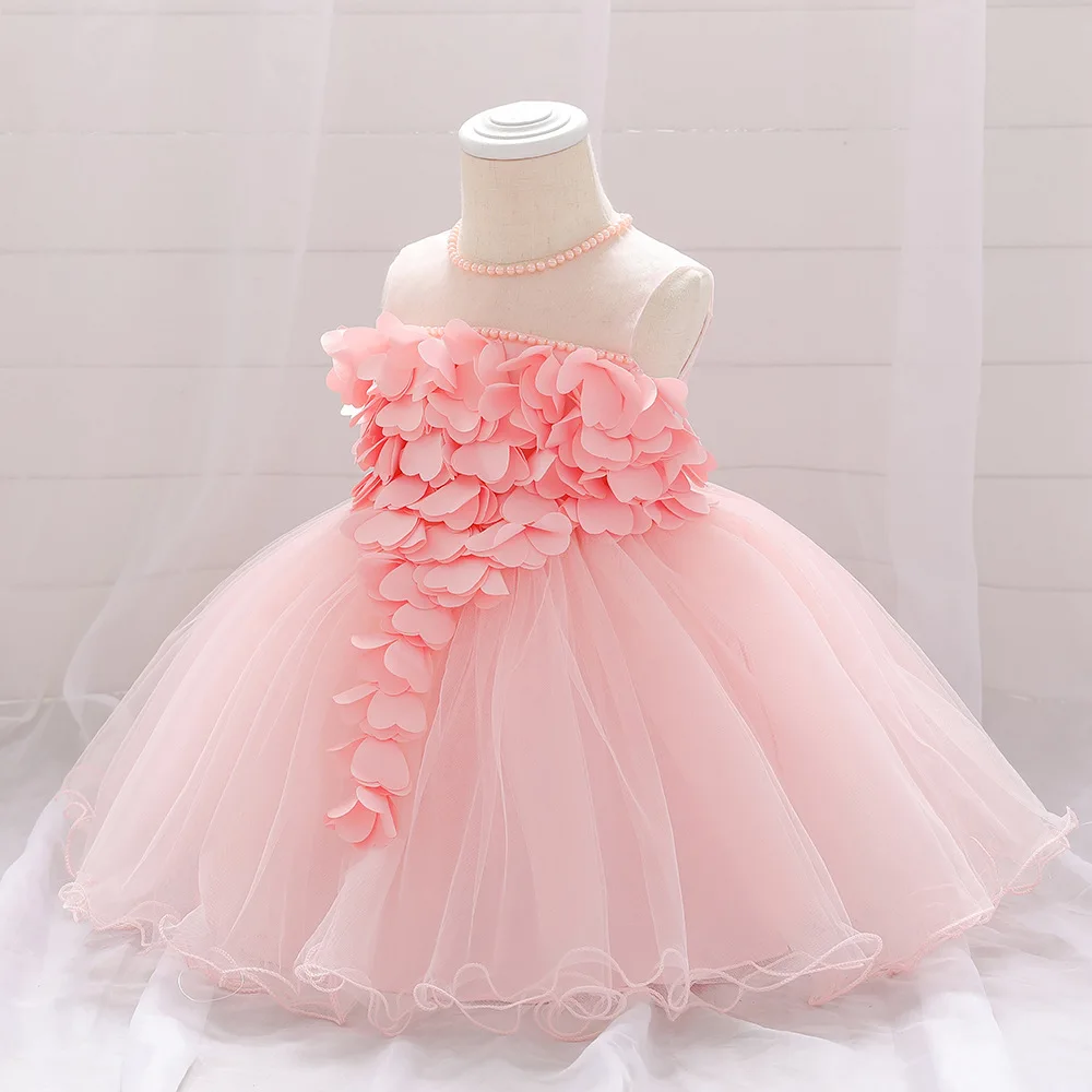 New Year Costume for Baby Girls Princess Dress 3 6 9 12 18 24 Months Toddler Kids Christmas Party 1st 1 2 Year Old Birthday Gown