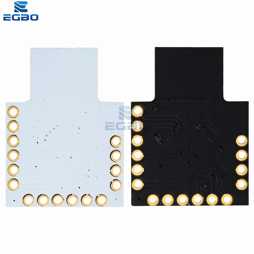 خنفساء EGBO Leonardo لوحة مفاتيح صغيرة بمنفذ USB ، لوحة مفاتيح افتراضية تناظرية ، بالأبيض والأسود ، ATMEGA32U4 ، 1-10