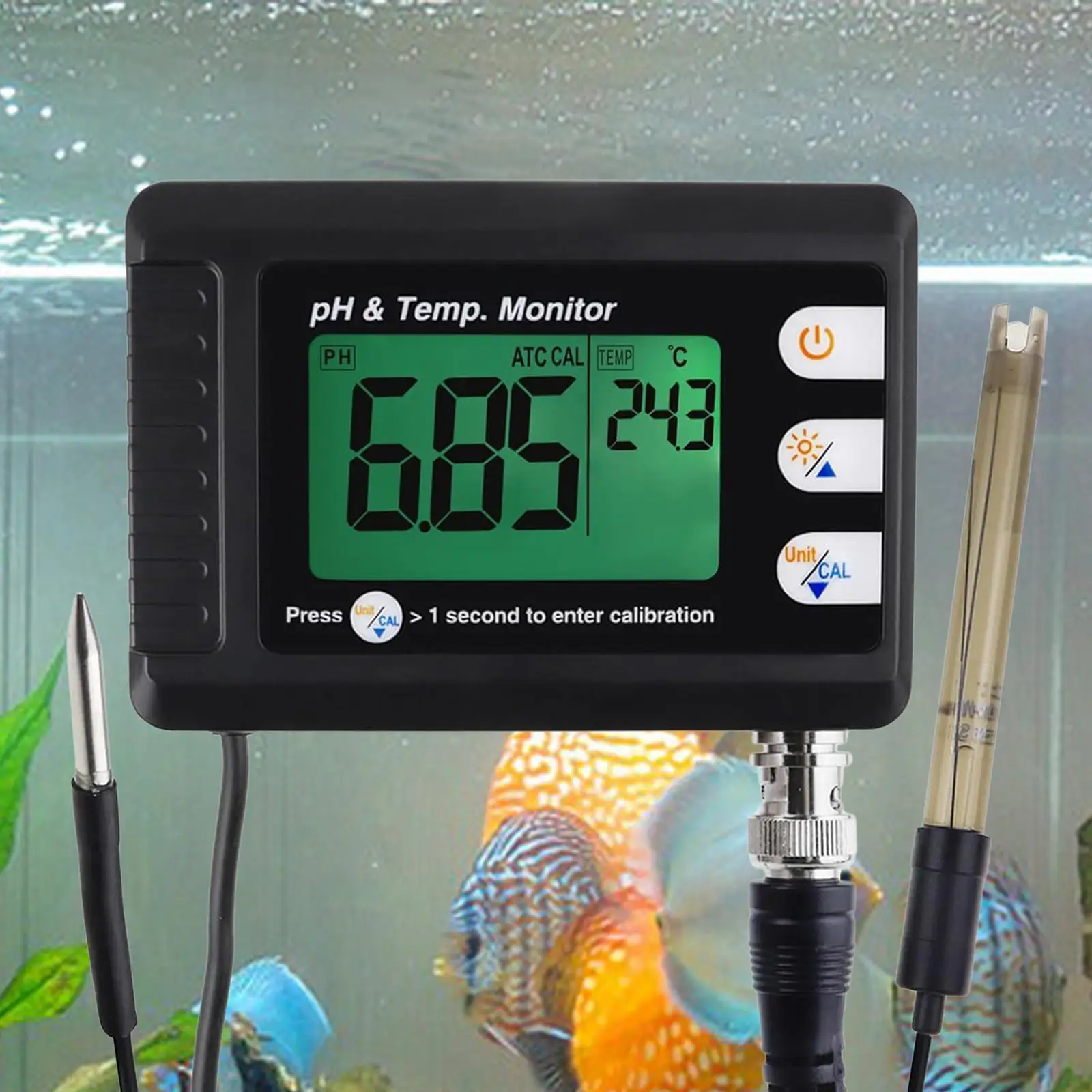 

Practical PH Meter Tester Easy to Use Convenient Aquarium Versatile Water