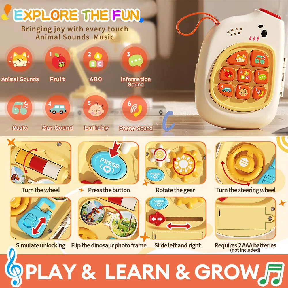 Thumbnail 4 - #22 Montessori Busy Boards Deals & Discounts