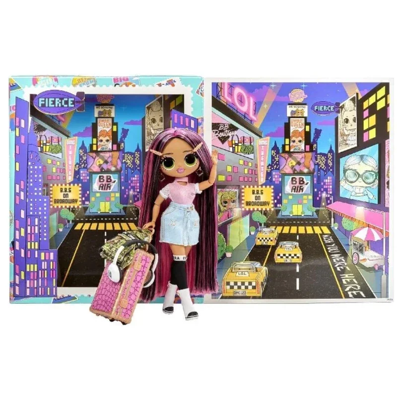 Originele L.O.L. Verrassing! Omg Wereldreizen™City Babe Fashion Pop Reis Accessoires En Herbruikbare Speelset Speelgoed Vakantie Geschenken