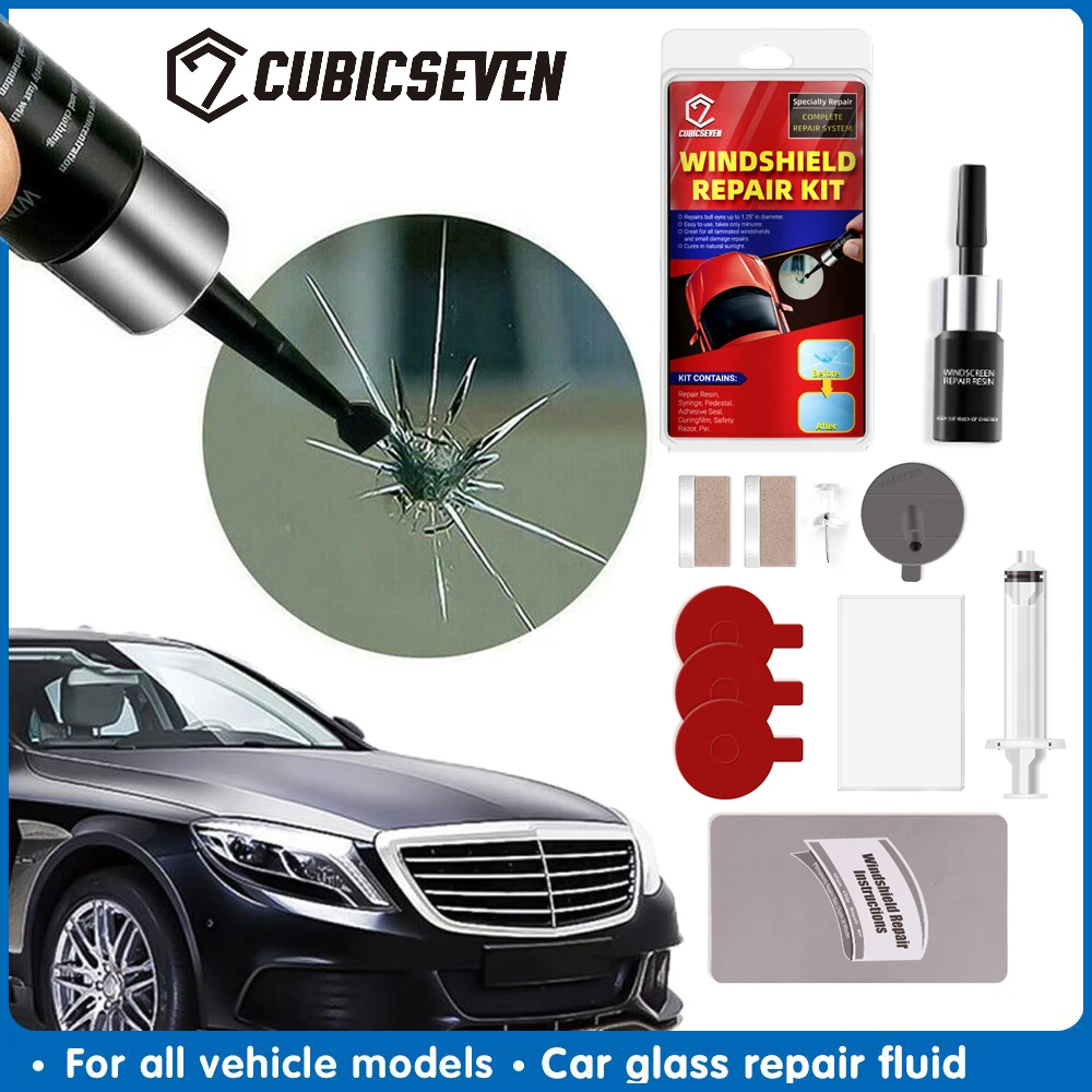 

Car Windshield Repair Kit Car Cracked Glass Windscreen Repair Tool DIY Automotive Window Scratch Crack Repair Car Accessories